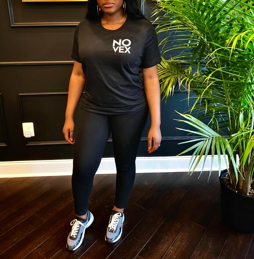 No Vex T-shirt (Black/White)